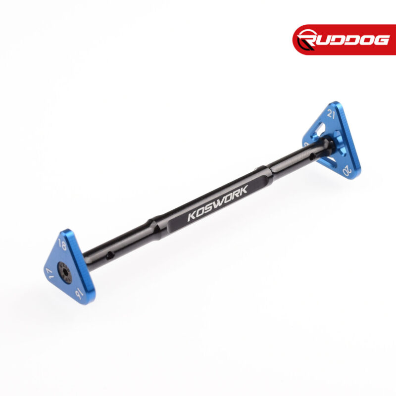 Koswork Alum Ride Height Gauge Set (16-18mm & 19-21mm, 1/10 Buggy) / KOS13300-1619