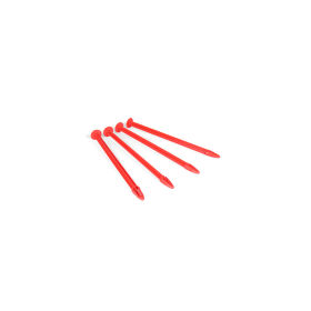 DE Racing Truggy Tire Spikes (red/4pcs) / DER-TST-R