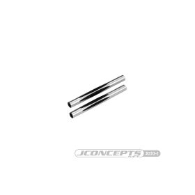 JConcepts RC10 diamond wing tubes, black - 2pc. / JCO2313-2