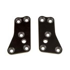 Team Associated RC8B3.2 FT Upper Suspension Arm Inserts, G10, Front Upper, 2.0 mm / AE81445