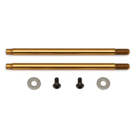 Team Associated 3x35 mm Shock Shafts (V2), TiN / AE91623