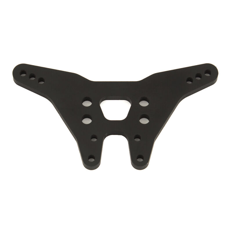 Team Associated B6 Rear Shock Tower, G10, flat / AE91726