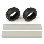 Team Associated Wide Mini Pin Tires, with inserts / AE21550