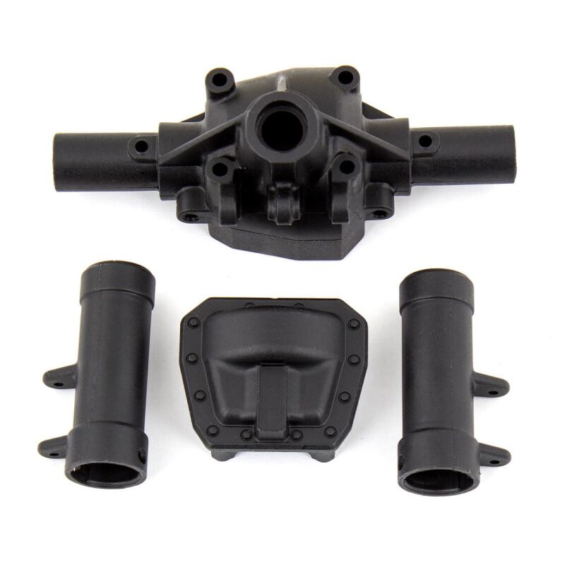 Team Associated CR12 Rear Axle Housing and Hubs / AE41005