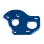 Team Associated RC10T6.2 Laydown Motor Plate, blue aluminum / AE71145