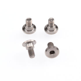 Revolution Design M3x6mm Titanium Servo Mounting Screw (4pcs) / RDRP0538