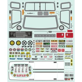 Element RC Sendero HD Decal Sheet / AE42237