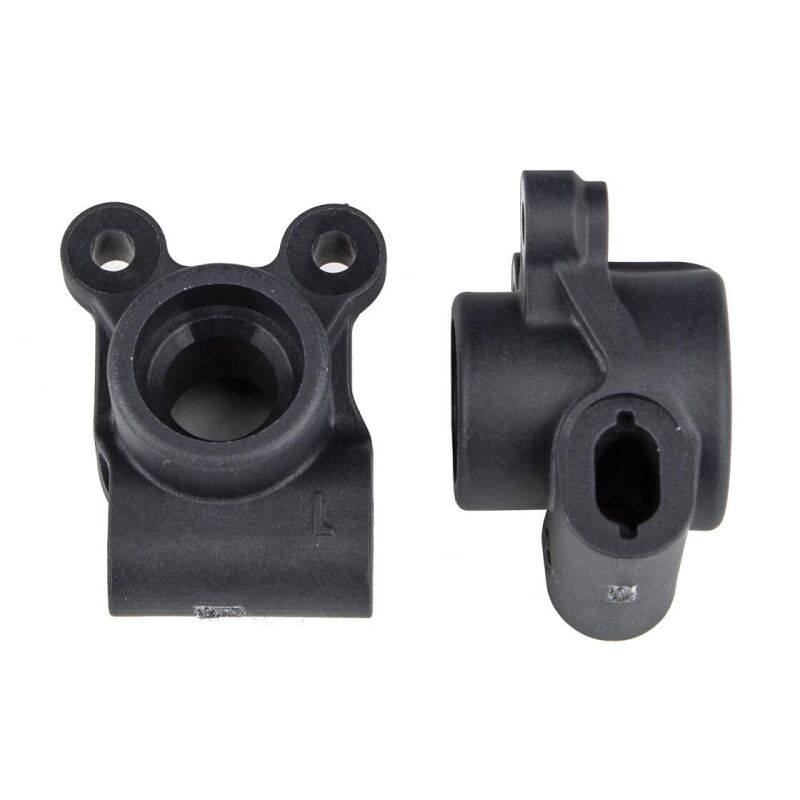 Team Associated RC10B6.2 FT Rear Hubs, Carbon / AE91876