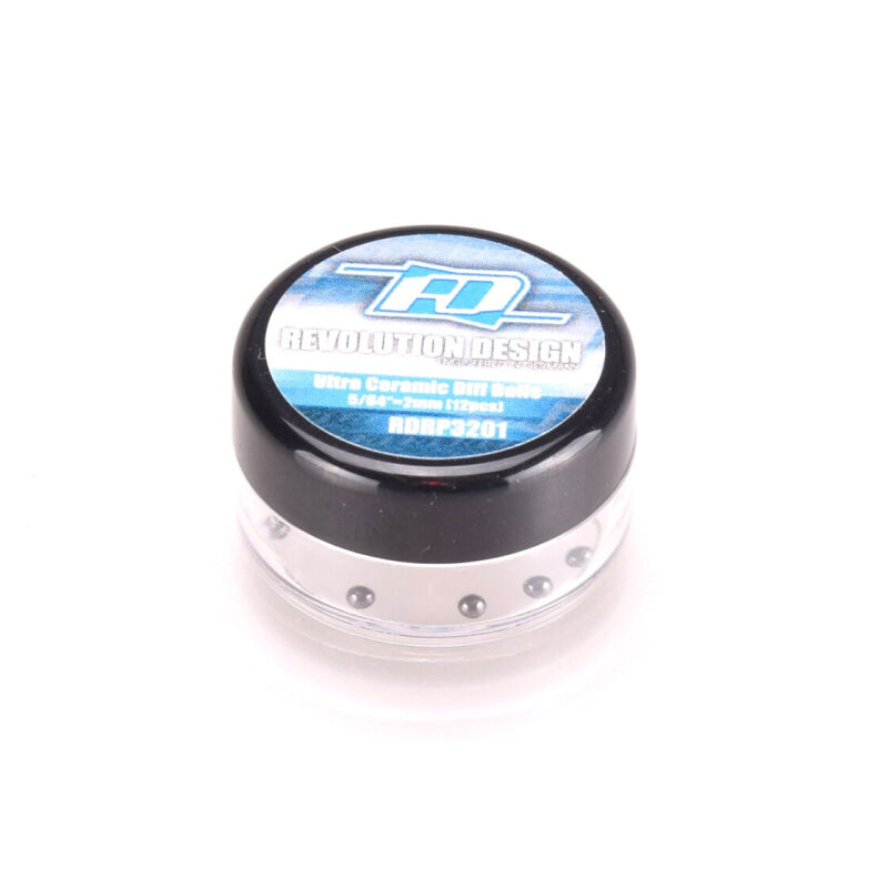 Revolution Design Ultra Ceramic Diff Balls 5/64“=2mm (12pcs) / RDRP3201