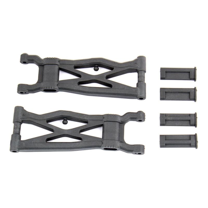 Team Associated T6.1 Rear Suspension Arms, hard / AE71106
