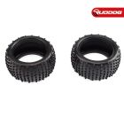 Sweep CUBY 2wd/4wd Rear Yellow long wear compound (Medium) 1/10 Astro turf / Carpet tires (Only tires) 2pcs / SW-139YN