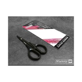 Bittydesign CURVED Tip Polycarbonate Scissors / BDSS-37855-C