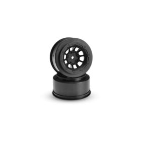 Jconcepts Hazard - Slash front wheel - (black) - 2pc. /...
