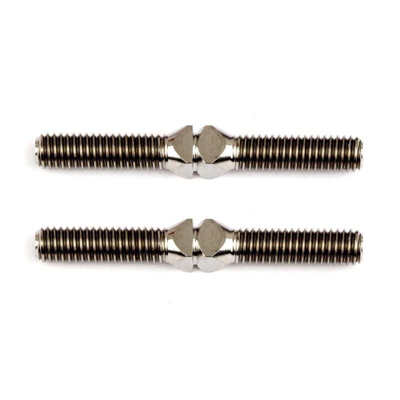 Team Associated FT Titanium Turnbuckles, 25.5 mm/1.00 in / AE1409