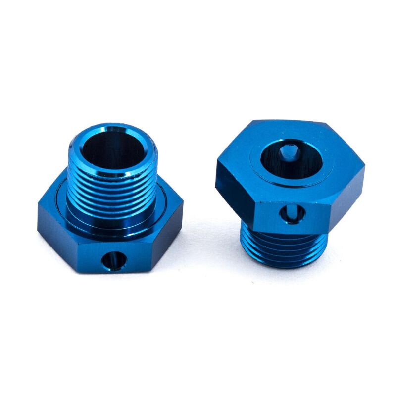 Team Associated RC8B3 Wheel Hexes, +1mm wide / AE81079