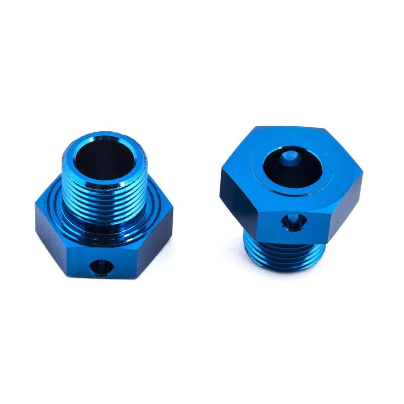 Team Associated RC8B3 Wheel Hexes, +2mm wide / AE81080