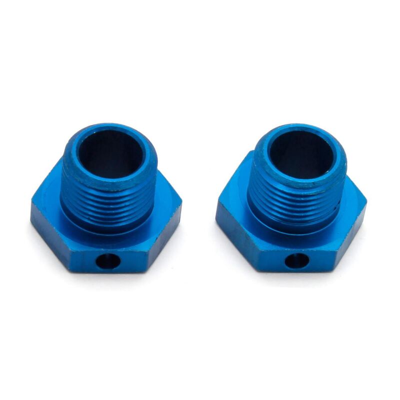 Team Associated FT Hex Drives, 17mm, blue / AE81081
