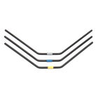 Team Associated RC8B3 FT Front Anti-roll Bars, 2.6-2.8mm / AE81131