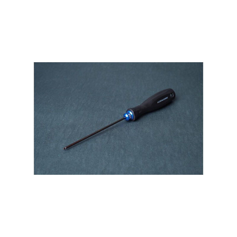 Koswork Ball End Hex Wrench 2.0mm (w/120mm Tip) / KOS13204-H20B