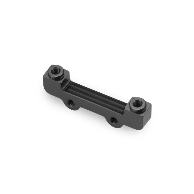 Jconcepts Traxxas Slash 4x4, front body mount adaptor - black / JCO2482-2