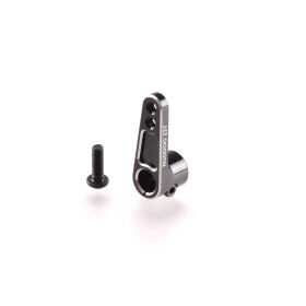RUDDOG Aluminium Offset Servo Horn 23T Black / RP-0085-23