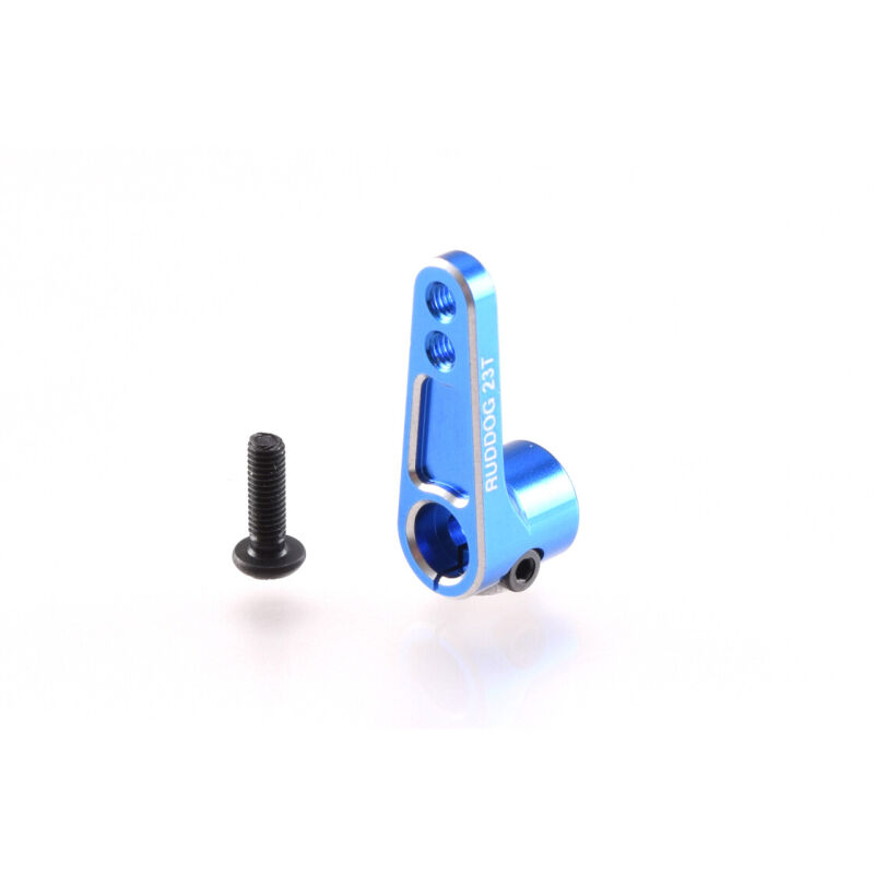 RUDDOG Aluminium Offset Servo Horn 23T Blue / RP-0087-23