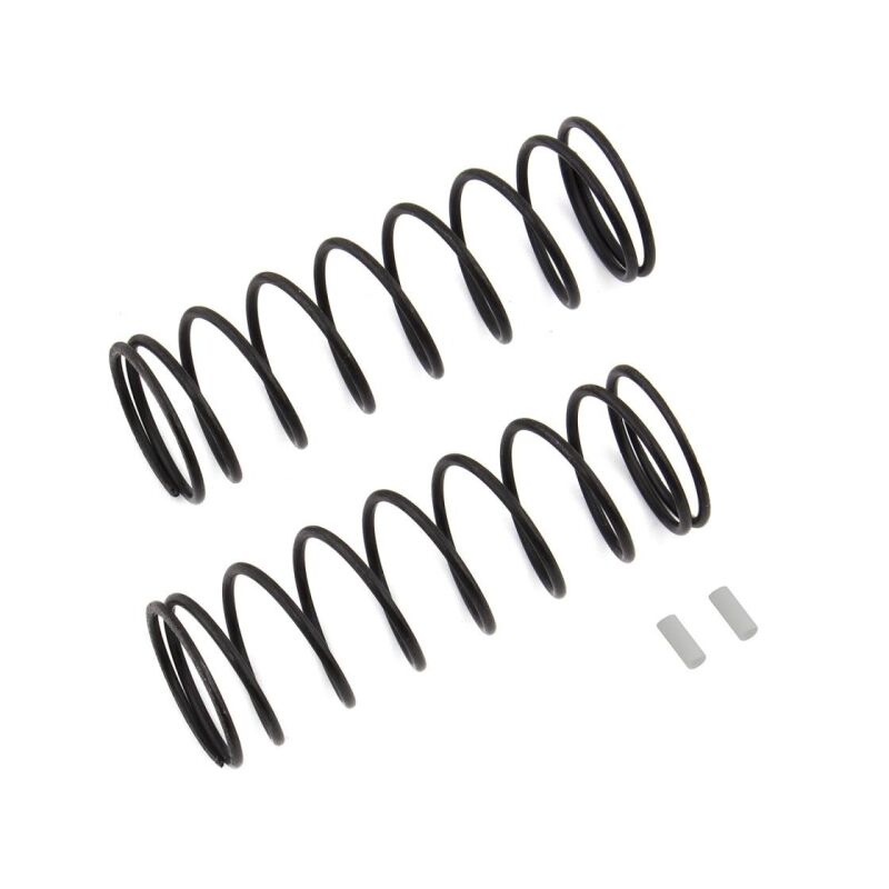 Team Associated Front Springs V2, white, 5.1 lb/in, L70, 9.25T, 1.6D / AE81223