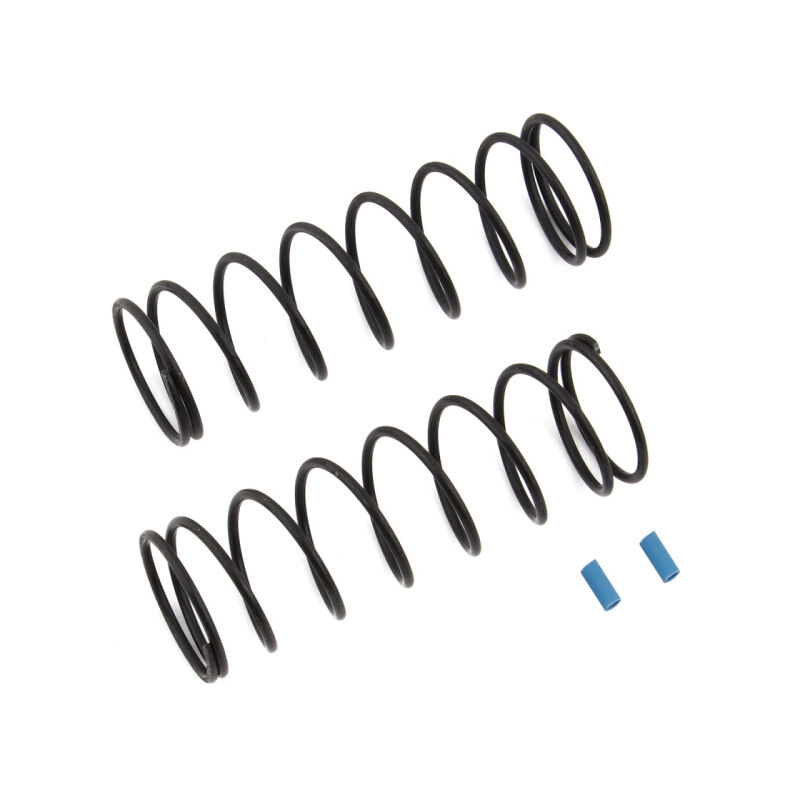 Team Associated Front Springs, V2, blue, 5.5 lb/in, L70, 8.75T, 1.6D / AE81225