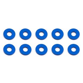 Team Associated Bulkhead Washers, 7.8x1.0 mm, blue...
