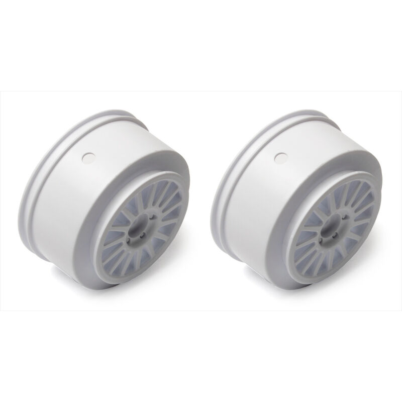 Team Associated Wheels, white / AE7175