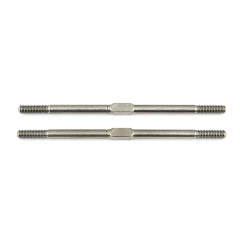 Team Associated Turnbuckles, 67mm/2.62 in, steel / AE7253