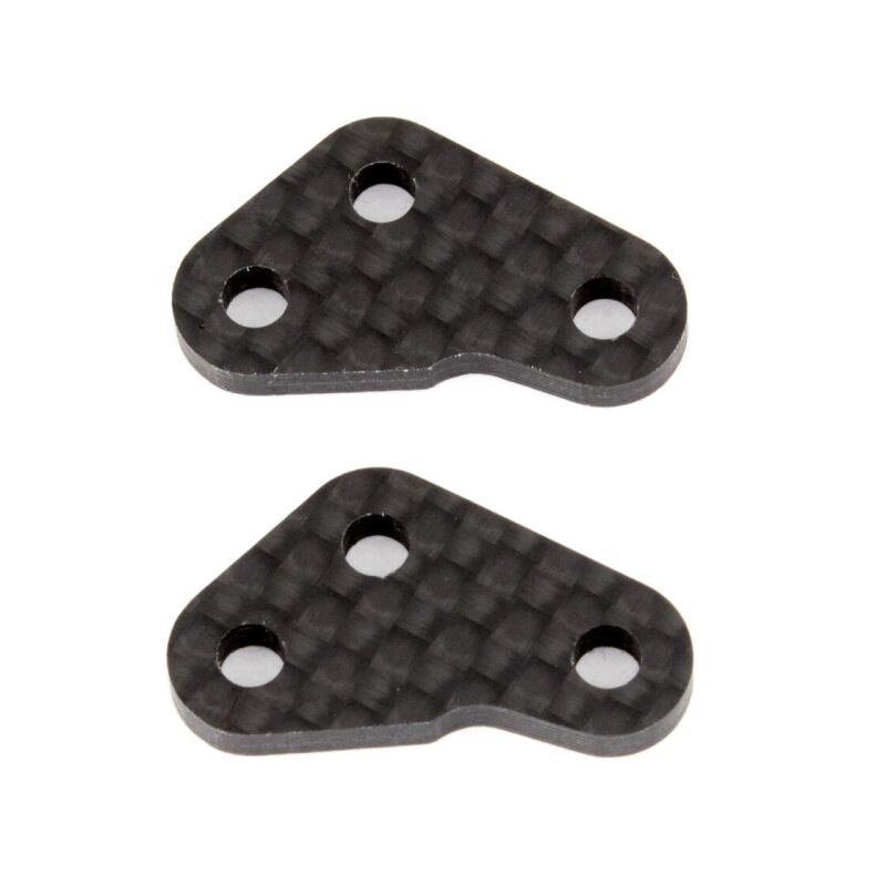 Team Associated FT B64 Steering Arms V2, graphite / AE92034