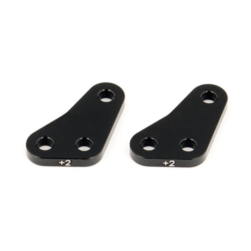 Team Associated B64 FT Steering Block Arms, +2 / AE92033