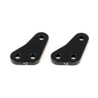 Team Associated B64 FT Steering Block Arms, +2 / AE92033