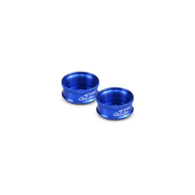 Jconcepts Fin, VCS shock bottom cap - blue / JCO2492-1