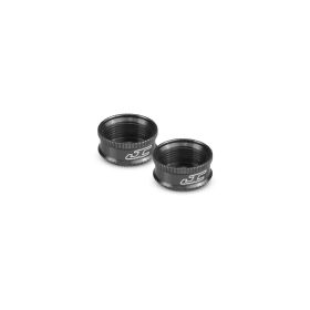 Jconcepts Fin, VCS shock bottom cap - black / JCO2492-2