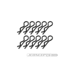 JConcepts compact / angled body clips, black, 10pc /...