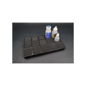 Koswork 245x145x25mm Tray (for Shock & Differential Oil) (w/2 sets of foam) / KOS32121