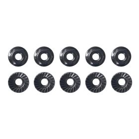Team Associated M4 Low Profile Serrated Steel Wheel Nuts...