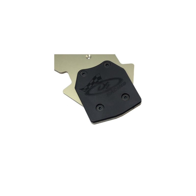 DE Racing XD Rear Skid Plates for TLR 8ight-X | 8ight-XE (3pcs) / DER-119-L