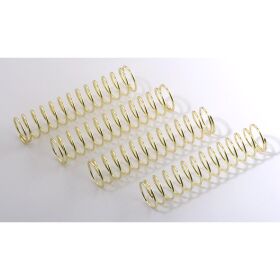 Team Associated FT Shock Springs, gold (soft) / AE25642
