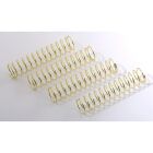 Team Associated FT Shock Springs, gold (soft) / AE25642