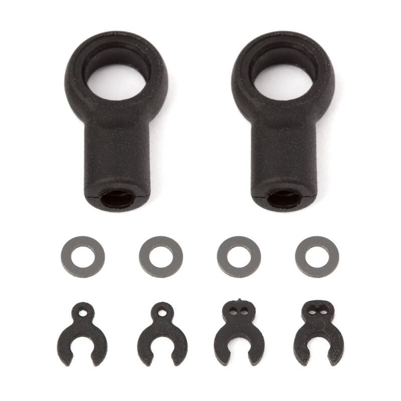 Team Associated RC12R6 Arm Eyelets and Caster Clips / AE4753