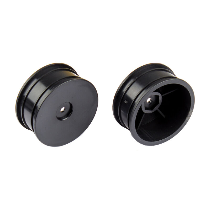 Team Associated Narrow Wheels, black / AE21549