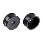 Team Associated Narrow Wheels, black / AE21549