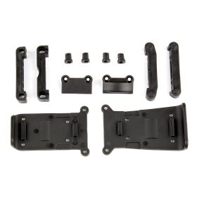 Team Associated Skid Plates and Arm Mounts Set / AE21501