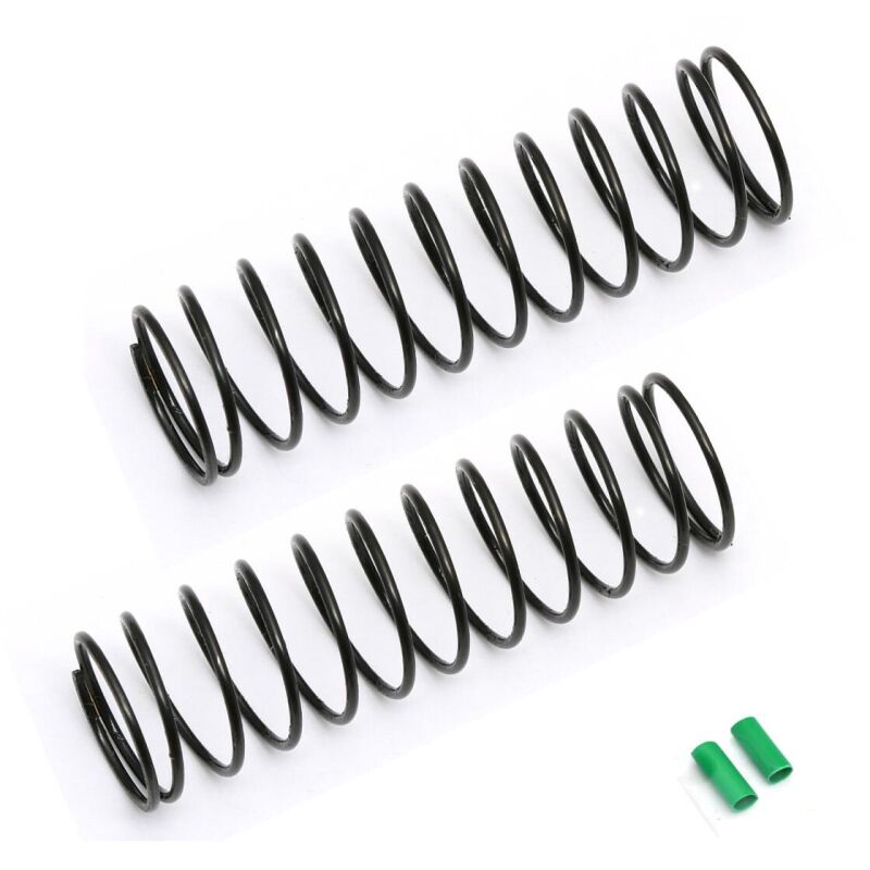 Team Associated FT 12mm Rear Springs, green, 2.00 lb / AE91336