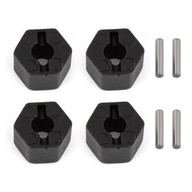Team Associated CR12 Wheel Hexes and Pins Set / AE41049
