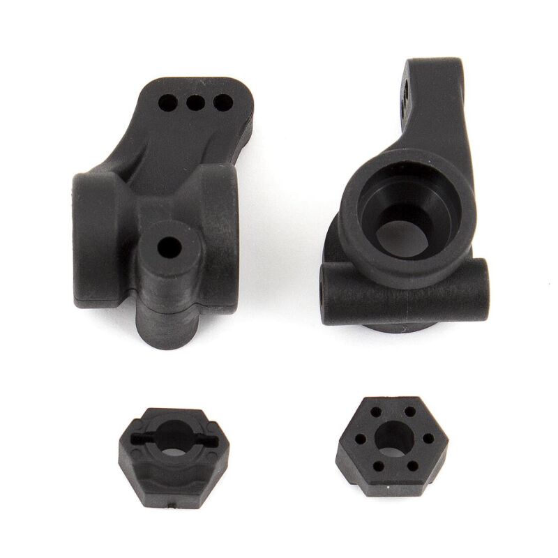 Team Associated Rear Hubs and Wheel Hexes / AE91418