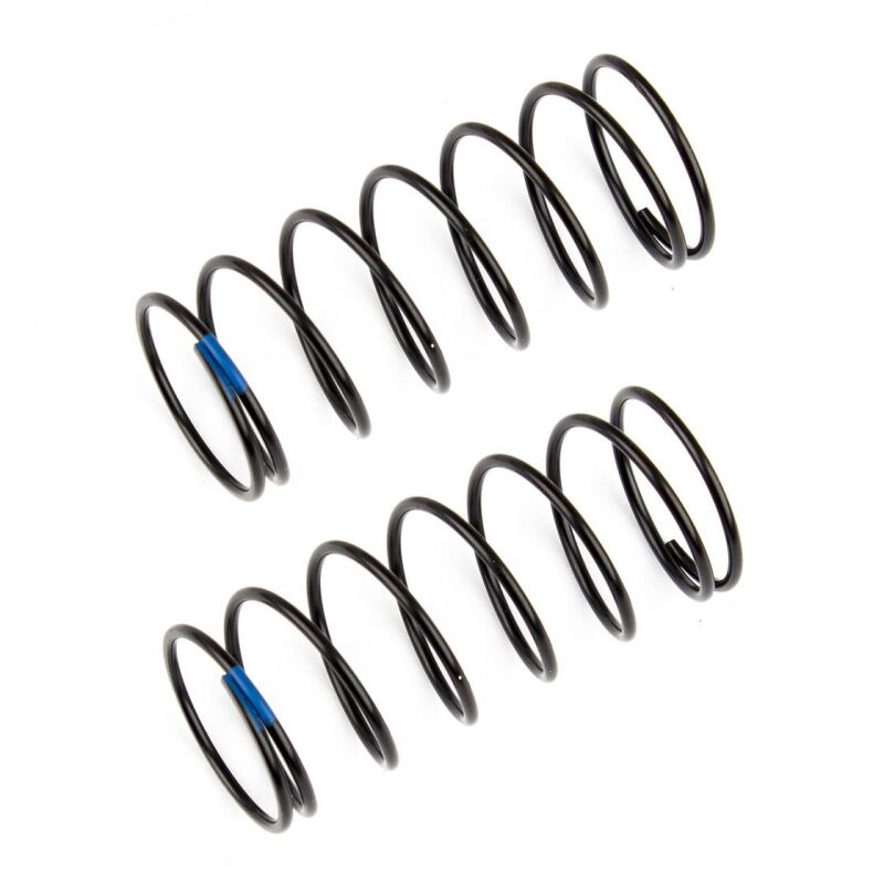 Team Associated Front Shock Springs, blue, 3.90 lb in, L44mm / AE91833